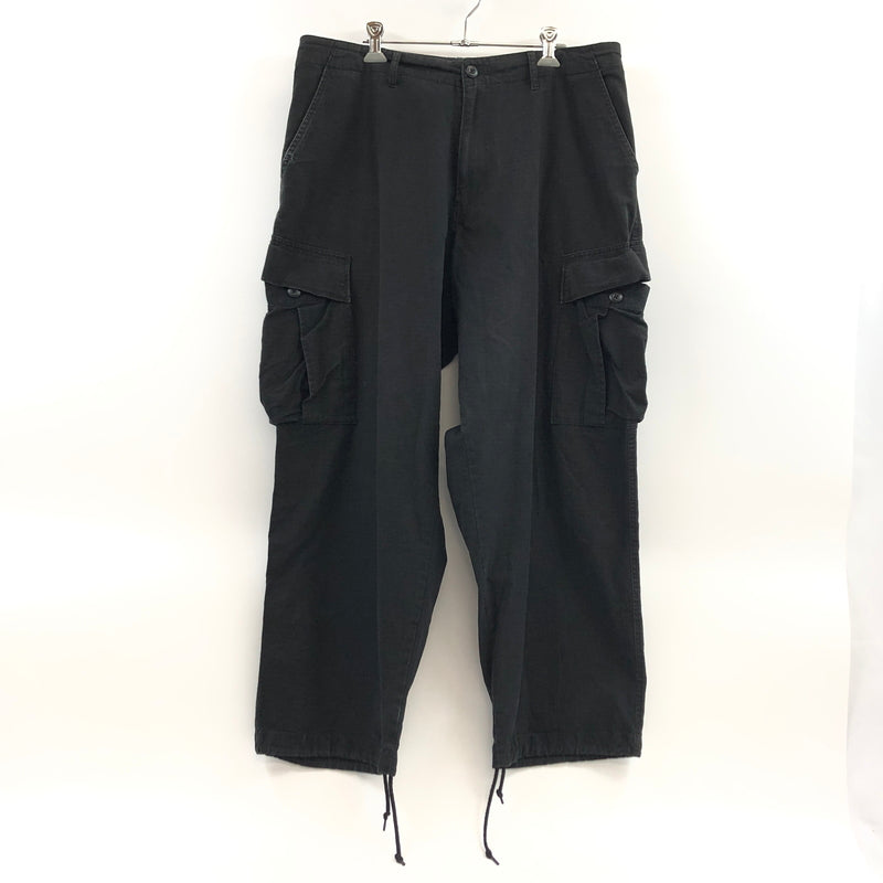 【中古品】【メンズ】 HINSON ヒンソン 6POCKET CARGO PANTS 203-1421 6ポケット カーゴパンツ ミリタリー ボトムス 158-260827-hn-04-fur サイズ：L カラー：ブラック 万代Net店