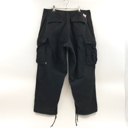 【中古品】【メンズ】 HINSON ヒンソン 6POCKET CARGO PANTS 203-1421 6ポケット カーゴパンツ ミリタリー ボトムス 158-260827-hn-04-fur サイズ：L カラー：ブラック 万代Net店