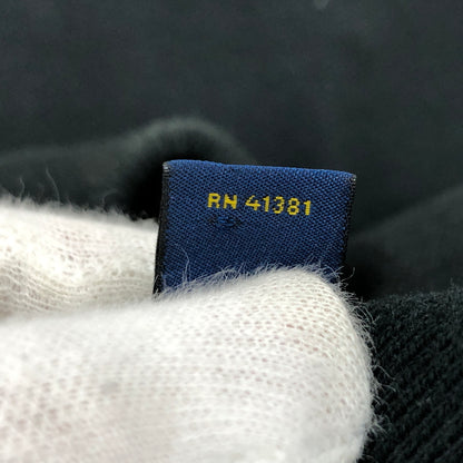 【現状渡し品】【メンズ】 POLO RALPH LAUREN ポロラルフローレン POLO SHIRT S/S 半袖ポロシャツ トップス 145-260614-hn-04-fur サイズ：XL カラー：ブラック 万代Net店