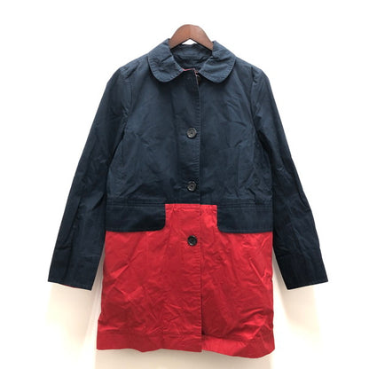 【中古品】【メンズ】 コーチ レインコート ステンカラーコート ジャケット (fuz) 147-251101-nm-14-fuz サイズ：S カラー：ネイビー/レッド 万代Net店
