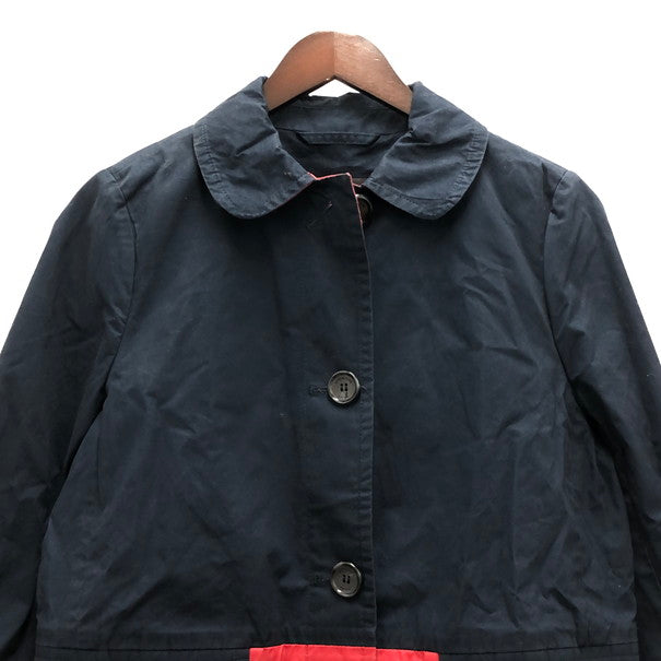 【中古品】【メンズ】 コーチ レインコート ステンカラーコート ジャケット (fuz) 147-251101-nm-14-fuz サイズ：S カラー：ネイビー/レッド 万代Net店