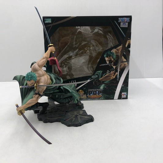 【中古品】 P.O.P ワンピース SA-MAXIMUM ロロノア・ゾロ Ver. 三・千・世・界!!!フィギュア 047-260812-ns-05-tei 万代Net店