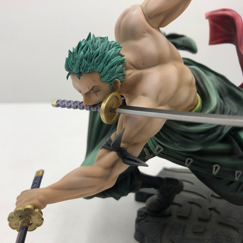 【中古品】 P.O.P ワンピース SA-MAXIMUM ロロノア・ゾロ Ver. 三・千・世・界!!!フィギュア 047-260812-ns-05-tei 万代Net店