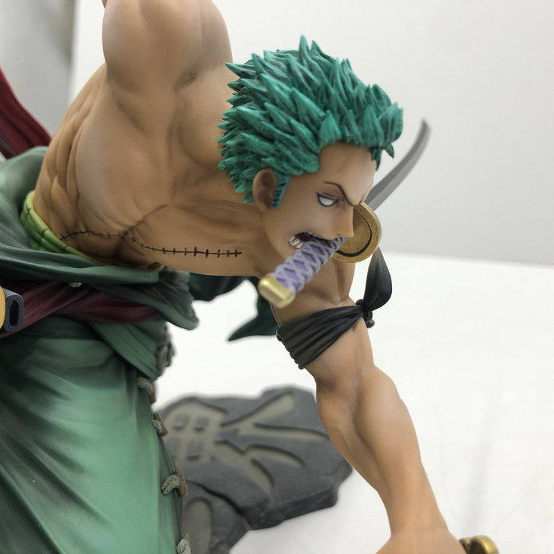 【中古品】 P.O.P ワンピース SA-MAXIMUM ロロノア・ゾロ Ver. 三・千・世・界!!!フィギュア 047-260812-ns-05-tei 万代Net店