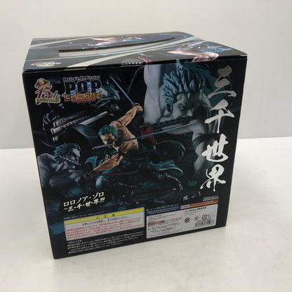 【中古品】 P.O.P ワンピース SA-MAXIMUM ロロノア・ゾロ Ver. 三・千・世・界!!!フィギュア 047-260812-ns-05-tei 万代Net店