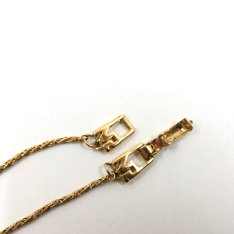 【中古品】【レディース】 NINA RICCI ニナリッチ LOGO NECKLACE ロゴネックレス ペンダント アクセサリー 193-260827-hn-06-fur カラー：ゴールド 万代Net店