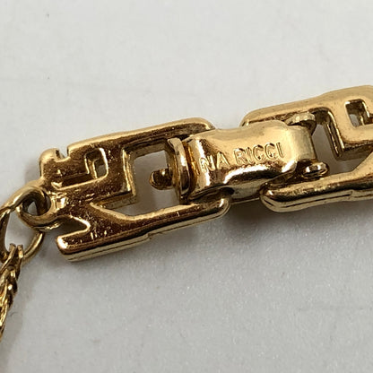【中古品】【レディース】 NINA RICCI ニナリッチ LOGO NECKLACE ロゴネックレス ペンダント アクセサリー 193-260827-hn-06-fur カラー：ゴールド 万代Net店