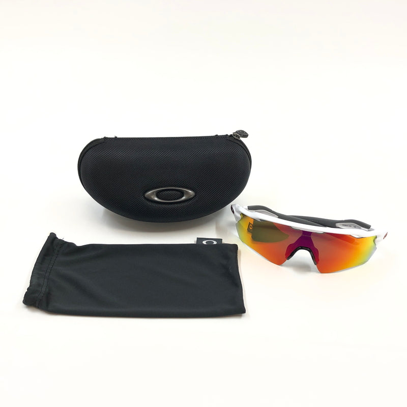 【中古品】【メンズ/レディース】 OAKLEY オークリー RADAR EV PATH SUNGLASS OO9208-7238 レーダーEV パス サングラス アイウェア 203-260614-hn-07-fur サイズ：表記なし カラー：ホワイト/ブラック系 万代Net店
