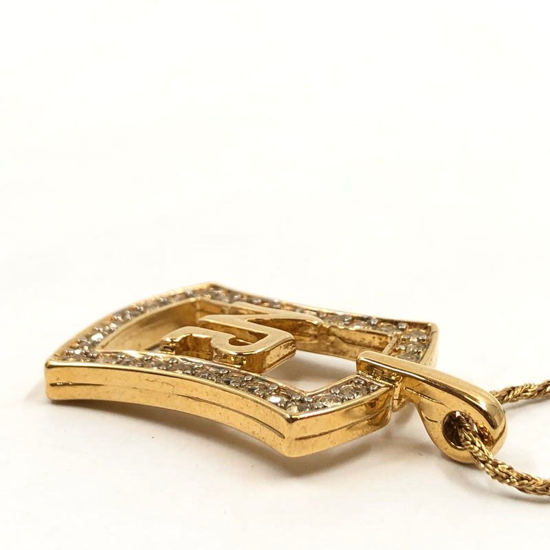【中古品】【レディース】 NINA RICCI ニナリッチ LOGO NECKLACE ロゴネックレス ペンダント アクセサリー 193-260827-hn-06-fur カラー：ゴールド 万代Net店