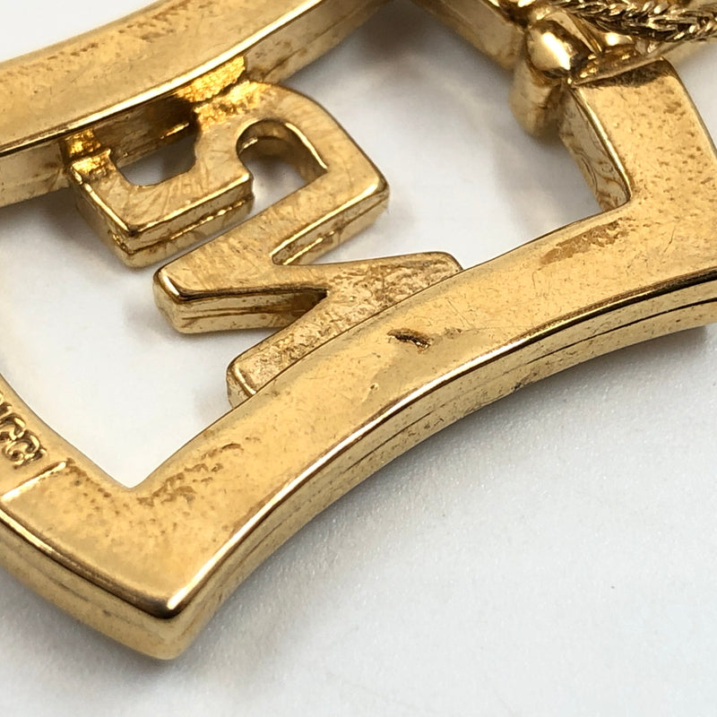 【中古品】【レディース】 NINA RICCI ニナリッチ LOGO NECKLACE ロゴネックレス ペンダント アクセサリー 193-260827-hn-06-fur カラー：ゴールド 万代Net店