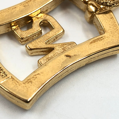 【中古品】【レディース】 NINA RICCI ニナリッチ LOGO NECKLACE ロゴネックレス ペンダント アクセサリー 193-260827-hn-06-fur カラー：ゴールド 万代Net店