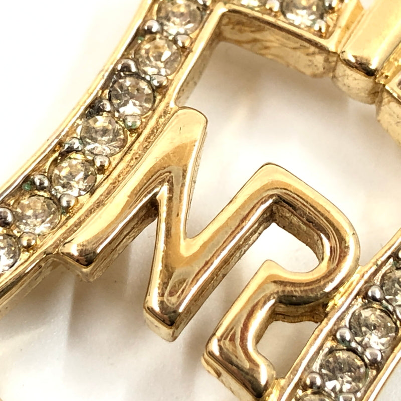 【中古品】【レディース】 NINA RICCI ニナリッチ LOGO NECKLACE ロゴネックレス ペンダント アクセサリー 193-260827-hn-06-fur カラー：ゴールド 万代Net店