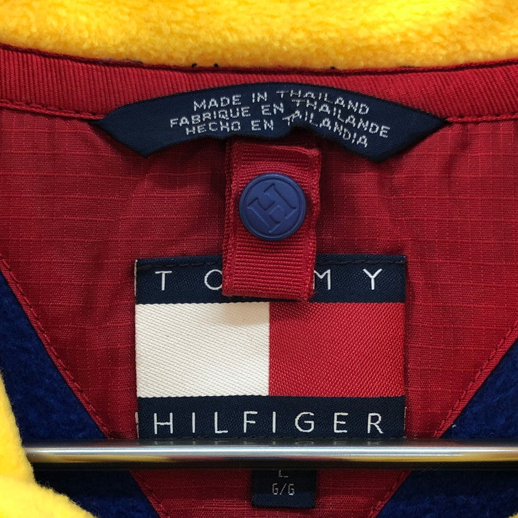 【中古品】【メンズ】 TOMMY HILFIGER トミーヒルフィガー 90S　フリースベスト トミー 147-260215-SY-06-iwa 万代Net店