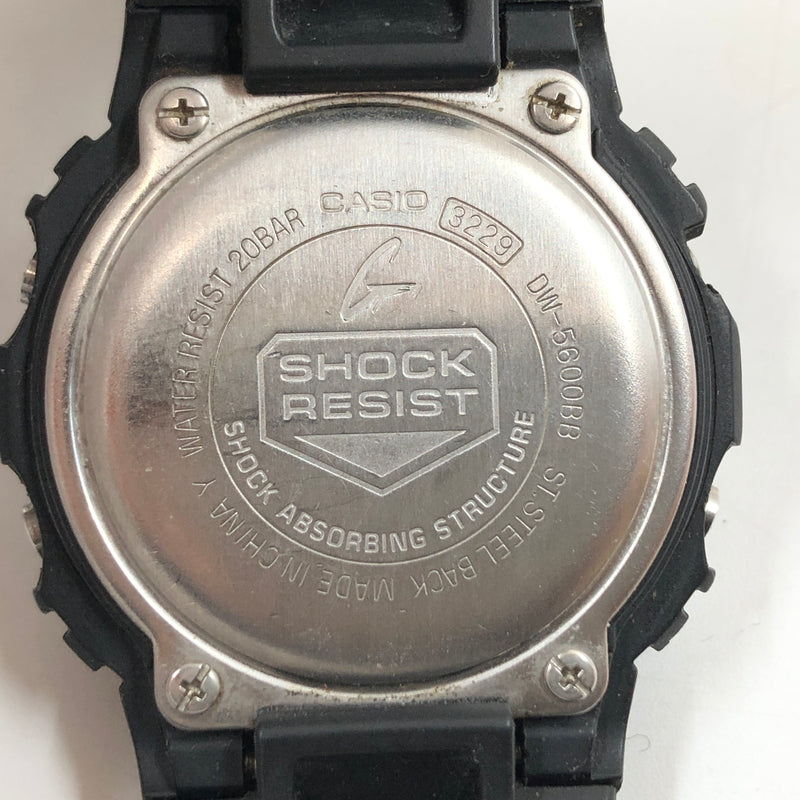 【中古品】【メンズ】 G-SHOCK ジーショック 5600SERIES DIGITAL WATCH DW-5600BB-1JF デジタル 腕時計 196-260827-hn-07-fur カラー：ブラック 万代Net店