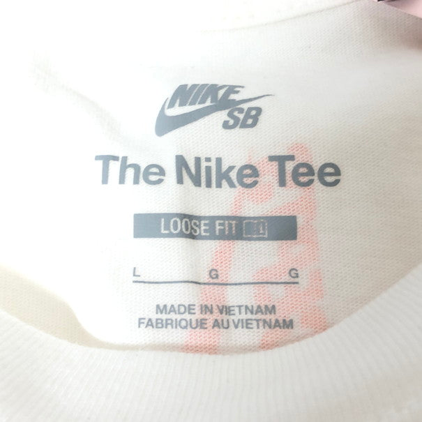 【中古品】【メンズ】 NIKE ナイキ NIKE CONCEPTS半袖Tシャツ 148-250228-wy-03-tomh サイズ：L カラー：ホワイト 万代Net店