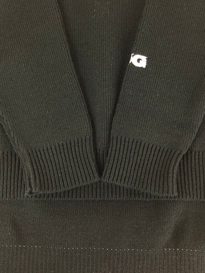 【中古品】【メンズ】 COMME des GARCONS コムデギャルソン LOCHAVEN OF SCOTLAND ロックエーベン オブ スコットランド SZ-N005 SIDE SLIT PULLOVER KNIT サイドスリットプルオーバーニット セーター 140-240823-na-5-tag サイズ：M カラー：ブラック 万代Net店