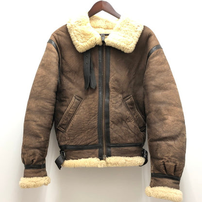 【中古品】【メンズ】  COMBAT CLOTHING CO.  B-3 フライトジャケット 147-250228-wy-01-tomh サイズ：M カラー：ブラウン 万代Net店