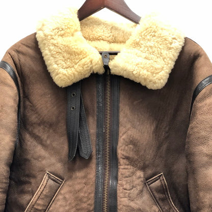 【中古品】【メンズ】  COMBAT CLOTHING CO.  B-3 フライトジャケット 147-250228-wy-01-tomh サイズ：M カラー：ブラウン 万代Net店