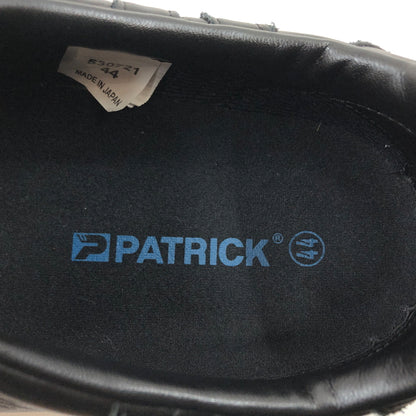 【中古品】【メンズ】 PATRICK パトリック NEVADA-WP SNEAKERS 530721 ネバダ ウォータープルーフ スニーカー シューズ 靴 162-260827-hn-08-fur サイズ：44(27.5cm相当) カラー：ブラック 万代Net店