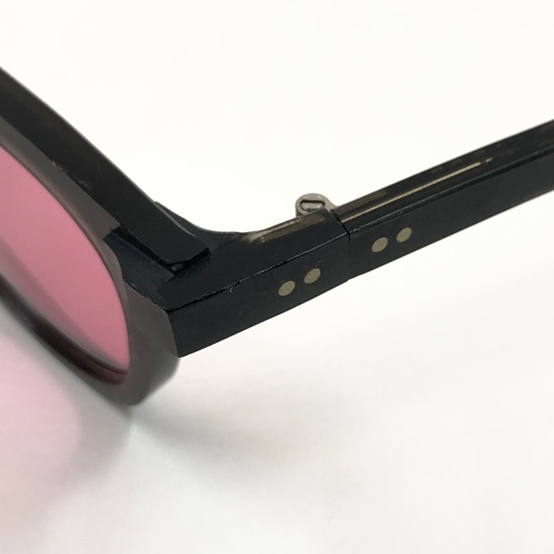 【中古品】【メンズ/レディース】 ANNE ET VALENTIN アンバレンタイン ON THE ROAD SUNGLASSES フランス製 オン ザ ロード サングラス アイウェア 203-260614-hn-09-fur サイズ：表記なし カラー：ブラック系 万代Net店