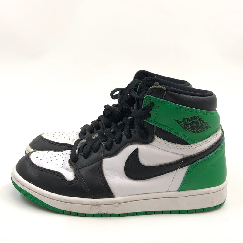 【現状渡し品】【メンズ/レディース】 NIKE ナイキ AIR JORDAN1 RETRO HIGH OG "CELTICS/BLACK AND LUCK GREEN"(2023) DZ5485-031 エアジョーダン1 レトロ ハイ OG 160-260827-hn-09-fur サイズ：25.0cm US7 カラー：グリーン/ホワイト/ブラック 万代Net店