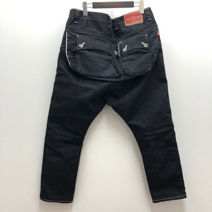 【中古品】【メンズ】 NATAL DESIGN ネイタルデザイン NATAL DESIGN G55 SAROUEL FLAP DENIM PANTS 153-250225-wy-4-tomh サイズ：W34 カラー：インディゴ 万代Net店