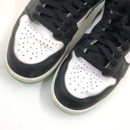 【現状渡し品】【メンズ/レディース】 NIKE ナイキ AIR JORDAN1 RETRO HIGH OG "CELTICS/BLACK AND LUCK GREEN"(2023) DZ5485-031 エアジョーダン1 レトロ ハイ OG 160-260827-hn-09-fur サイズ：25.0cm US7 カラー：グリーン/ホワイト/ブラック 万代Net店