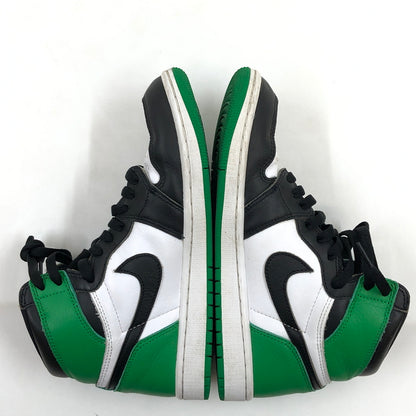 【現状渡し品】【メンズ/レディース】 NIKE ナイキ AIR JORDAN1 RETRO HIGH OG "CELTICS/BLACK AND LUCK GREEN"(2023) DZ5485-031 エアジョーダン1 レトロ ハイ OG 160-260827-hn-09-fur サイズ：25.0cm US7 カラー：グリーン/ホワイト/ブラック 万代Net店