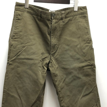 【中古品】【メンズ】 WTAPS ダブルタップス WTAPS TROUSERS COTTON TWILL 153-250225-wy-3-tomh サイズ：03 カラー：カーキ 万代Net店