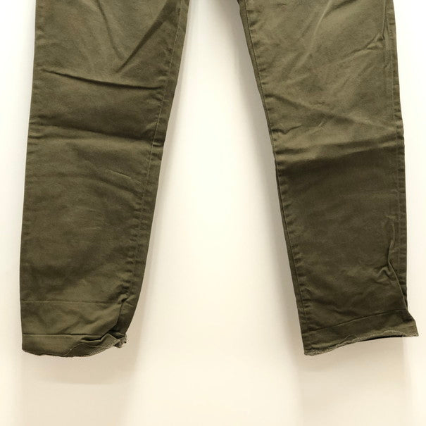 【中古品】【メンズ】 WTAPS ダブルタップス WTAPS TROUSERS COTTON TWILL 153-250225-wy-3-tomh サイズ：03 カラー：カーキ 万代Net店