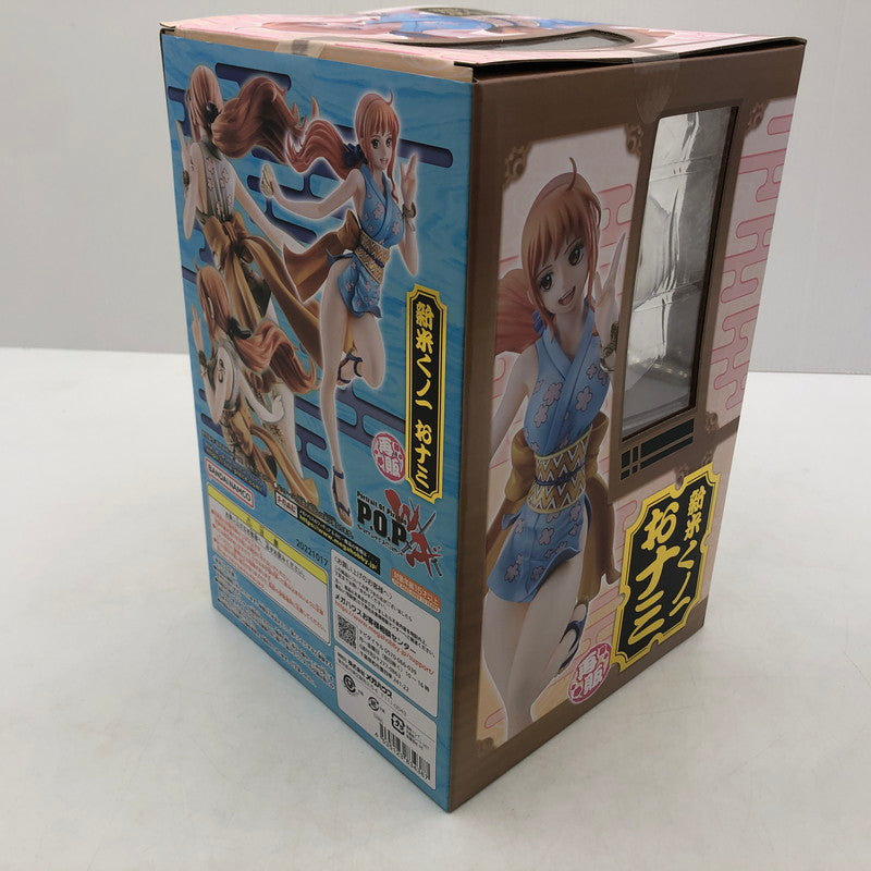 【中古美品】 P.O.P ワンピース Warriors Alliance 新米くノ一 おナミ フィギュア 047-260812-ns-11-tei 万代Net店
