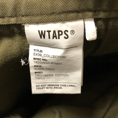 【中古品】【メンズ】 WTAPS ダブルタップス WTAPS TROUSERS COTTON TWILL 153-250225-wy-3-tomh サイズ：03 カラー：カーキ 万代Net店