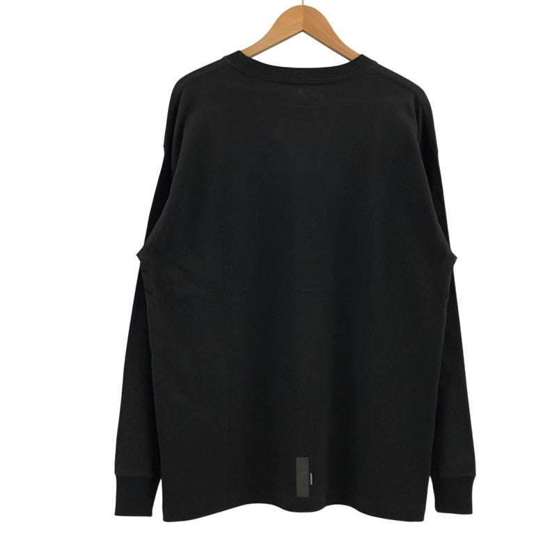 【中古品】【メンズ】 CHARI＆CO チャリアンドコー L/S Tee 長袖Tシャツ トップス 178-251231-hn-01-fur サイズ：M カラー：ブラック 万代Net店