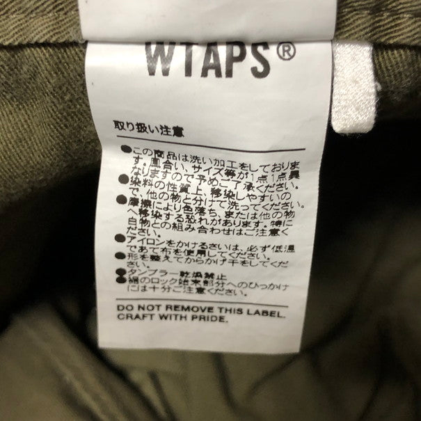 【中古品】【メンズ】 WTAPS ダブルタップス WTAPS TROUSERS COTTON TWILL 153-250225-wy-3-tomh サイズ：03 カラー：カーキ 万代Net店