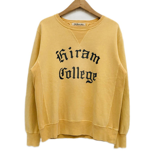 【現状渡し品】【メンズ】 REMI RELIEF レミレリーフ ロゴスウェット トレーナー 長袖 トップス 140-250305-hn-03-fur サイズ：M カラー：イエロー 万代Net店