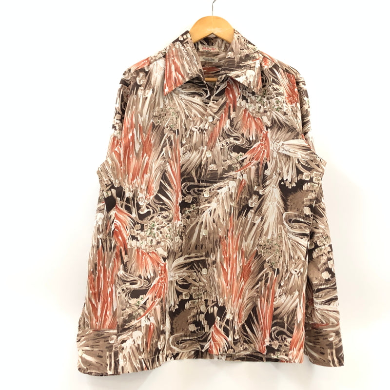 【中古品】【メンズ】 WALTER PYE'S BY D'AVILA DESIGN ウォルター パイズ バイ ダヴィラ デザイン DESIGN L/S SHIRT デザイン 長袖シャツ トップス 146-260614-hn-13-fur サイズ：M カラー：ブラウン系 万代Net店