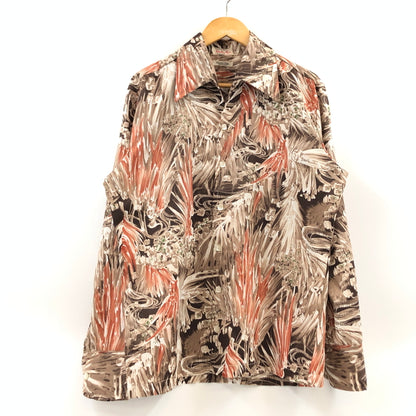 【中古品】【メンズ】 WALTER PYE'S BY D'AVILA DESIGN ウォルター パイズ バイ ダヴィラ デザイン DESIGN L/S SHIRT デザイン 長袖シャツ トップス 146-260614-hn-13-fur サイズ：M カラー：ブラウン系 万代Net店