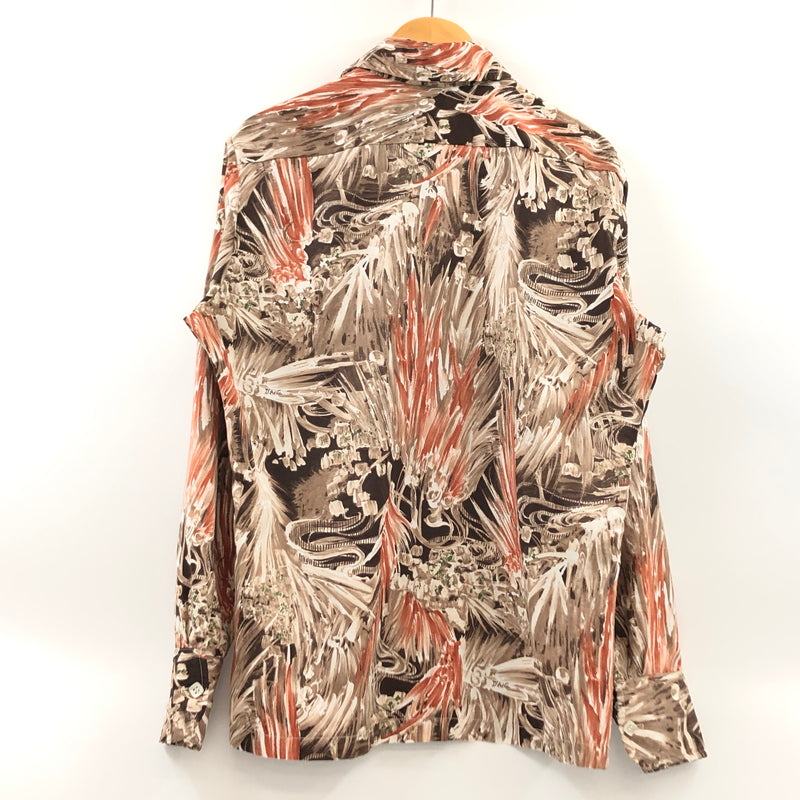 【中古品】【メンズ】 WALTER PYE'S BY D'AVILA DESIGN ウォルター パイズ バイ ダヴィラ デザイン DESIGN L/S SHIRT デザイン 長袖シャツ トップス 146-260614-hn-13-fur サイズ：M カラー：ブラウン系 万代Net店