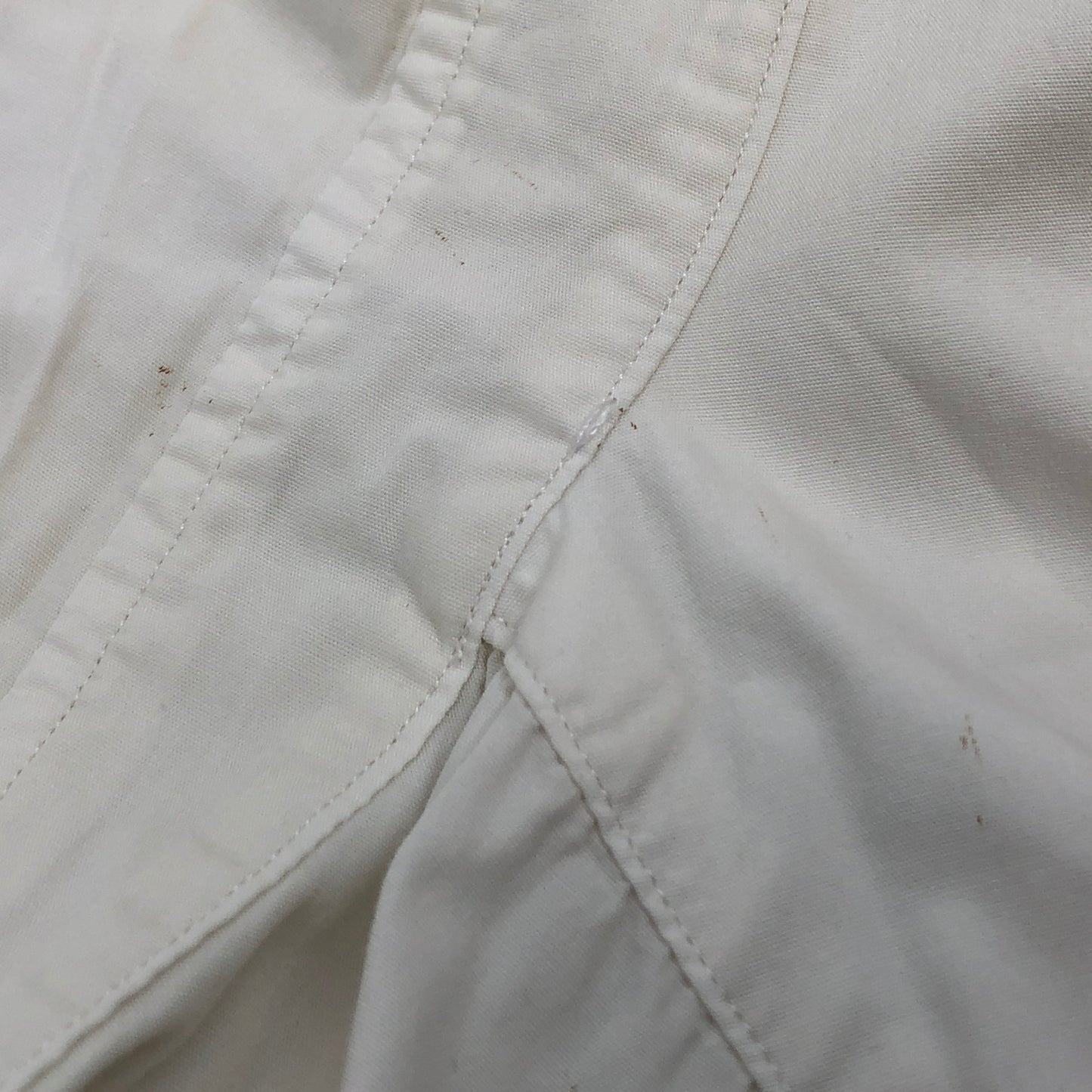 【ジャンク品】【メンズ】 nano universe ナノユニバース 半袖シャツ カジュアルシャツ トップス 147-251103-hn-07-fur サイズ：S カラー：ホワイト系 万代Net店