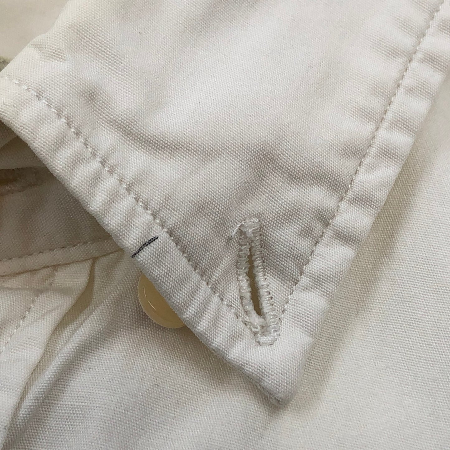 【ジャンク品】【メンズ】 nano universe ナノユニバース 半袖シャツ カジュアルシャツ トップス 147-251103-hn-07-fur サイズ：S カラー：ホワイト系 万代Net店