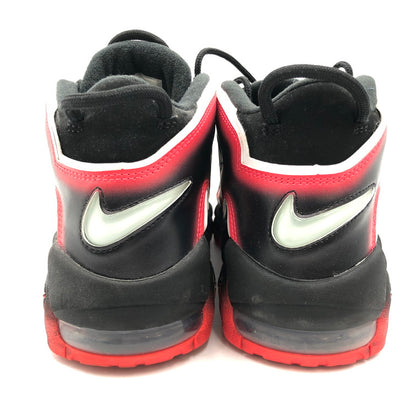 【中古品】【メンズ】 NIKE ナイキ 【箱別注意】CJ6129-001/AIR MORE UPTEMPO LASER CRIMSON 160-250223-NS-6-iwa サイズ：25.5 カラー：ブラック ホワイト レッド 万代Net店