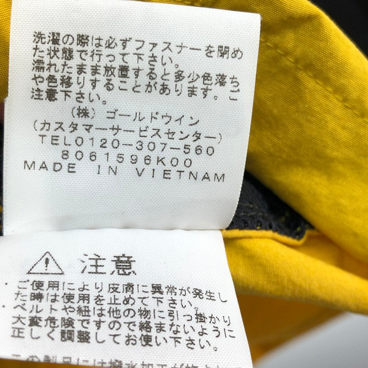 【中古品】【メンズ】 THE NORTH FACE ザ・ノースフェイス NP71801Z ナイロンジャケット イエロー ブラック 144-260222-SY-06-iwa 万代Net店