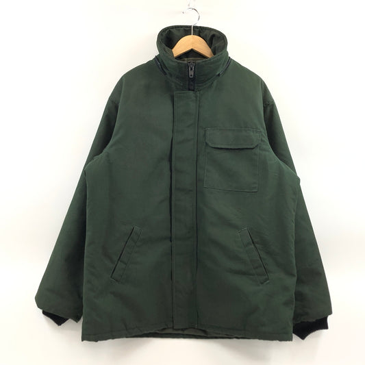 【現状渡し品】【メンズ】 CAMOPLAST カモプラスト PADDED JACKET V-2046 パデッドジャケット 中綿 アウター 146-260829-hn-04-fur サイズ：42-43-44 カラー：グリーン 万代Net店
