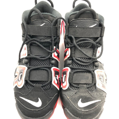 【中古品】【メンズ】 NIKE ナイキ 【箱別注意】CJ6129-001/AIR MORE UPTEMPO LASER CRIMSON 160-250223-NS-6-iwa サイズ：25.5 カラー：ブラック ホワイト レッド 万代Net店