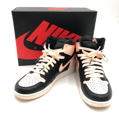 【中古品】【メンズ】 NIKE ナイキ 555088-081/AIR JORDAN １ RETRO HIGH OG CRIMSON TINT 靴 スニーカー 160-250223-NS-7-iwa サイズ：26 カラー：ピンク ブラック ホワイト 万代Net店