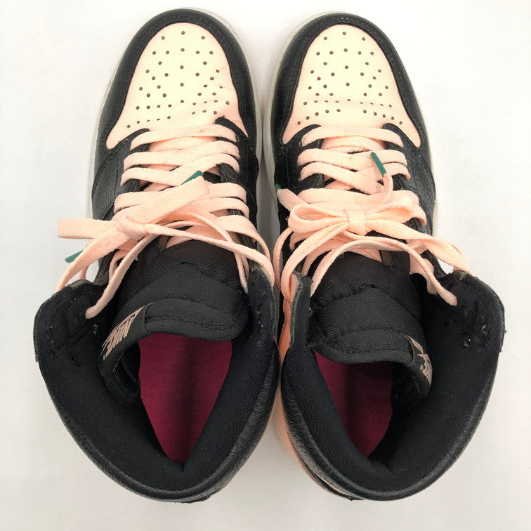 【中古品】【メンズ】 NIKE ナイキ 555088-081/AIR JORDAN １ RETRO HIGH OG CRIMSON TINT 靴 スニーカー 160-250223-NS-7-iwa サイズ：26 カラー：ピンク ブラック ホワイト 万代Net店