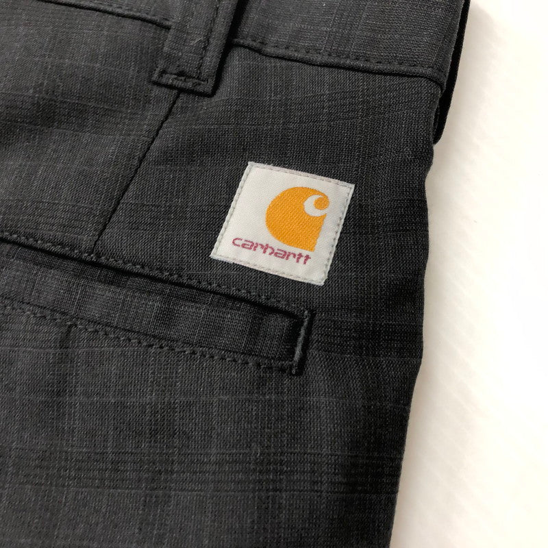 【中古品】【メンズ】 Carhartt カーハート TROUSERS PANT トラウザーズ パンツ ボトムス 156-240226-yo-4-tei サイズ：30 カラー：チェック 黒 万代Net店