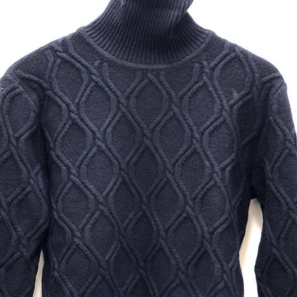 【中古品】【メンズ】  DREW&CO ケーブルニットセーター 147-250319-wy-06-tomh カラー：NAVY 万代Net店