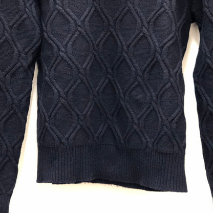 【中古品】【メンズ】  DREW&CO ケーブルニットセーター 147-250319-wy-06-tomh カラー：NAVY 万代Net店