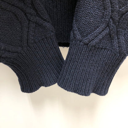 【中古品】【メンズ】  DREW&CO ケーブルニットセーター 147-250319-wy-06-tomh カラー：NAVY 万代Net店